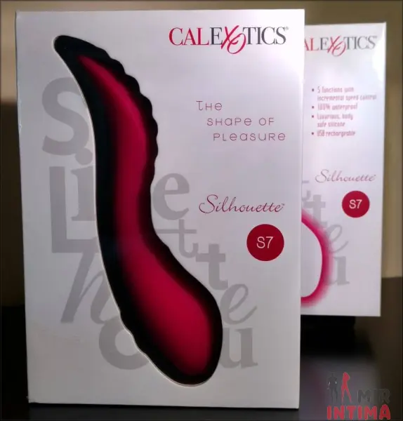 Женский-вибратор-точки-G-Вибромассажер для интимных зон Silhouette S7, 16х3,25 см - 1