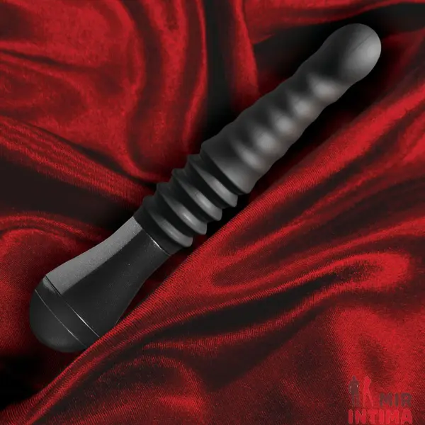 Гелевый-и-силиконовый-женский-вибратор-Пульсатор Lazarus Thrusting Dildo, 28.6см, силикон - 7