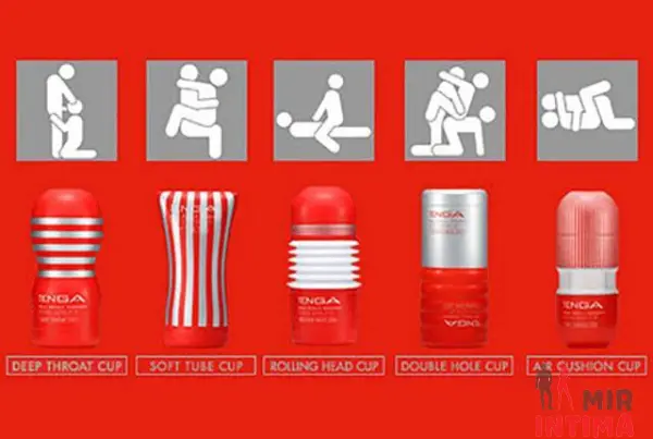 Мастурбатор Tenga Rolling Head Cup, 15X6 см - 4 Мастурбатор Tenga Rolling Head Cup, 15X6 см - 4