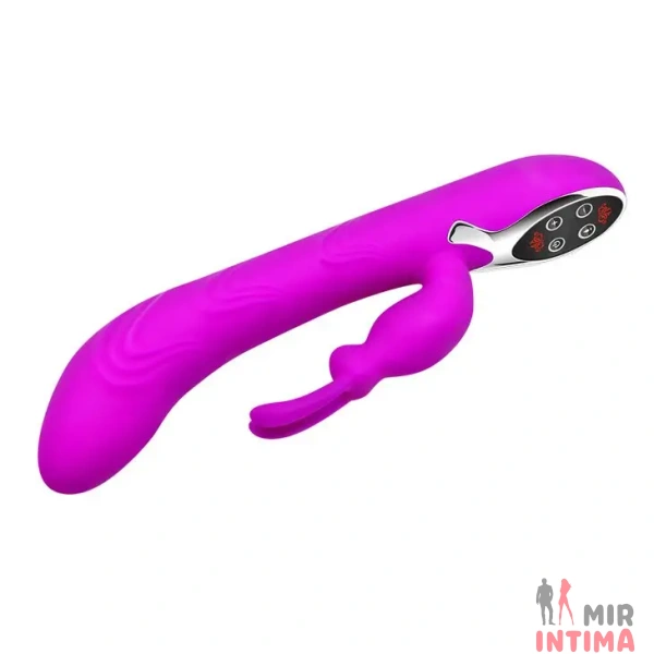 EGZBI-014109-1-Компьютерный-(Rabbit)-женский-вибратор - 3 Компьютерный-(Rabbit)-женский-вибратор-Стимулятор с клиторальным отростком и функцией нагрева HOT от Pretty Love - 3