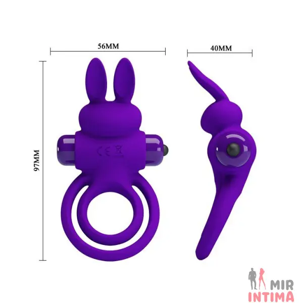 Кольцо эрекционное серии Pretty Love "Vibrant penis ring III" - 11 Кольцо эрекционное серии Pretty Love "Vibrant penis ring III" - 11