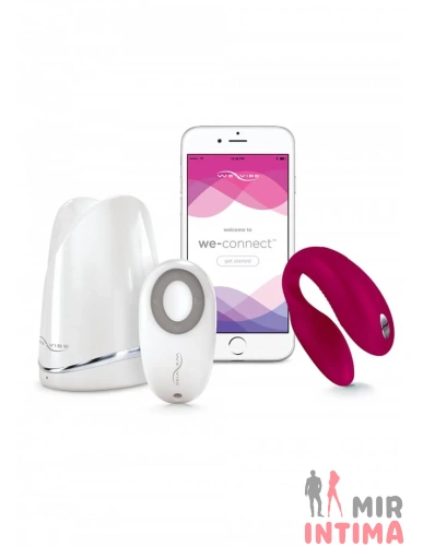 Анатомический вибратор для пар We-Vibe Sync couples, 7,5х3,14 см