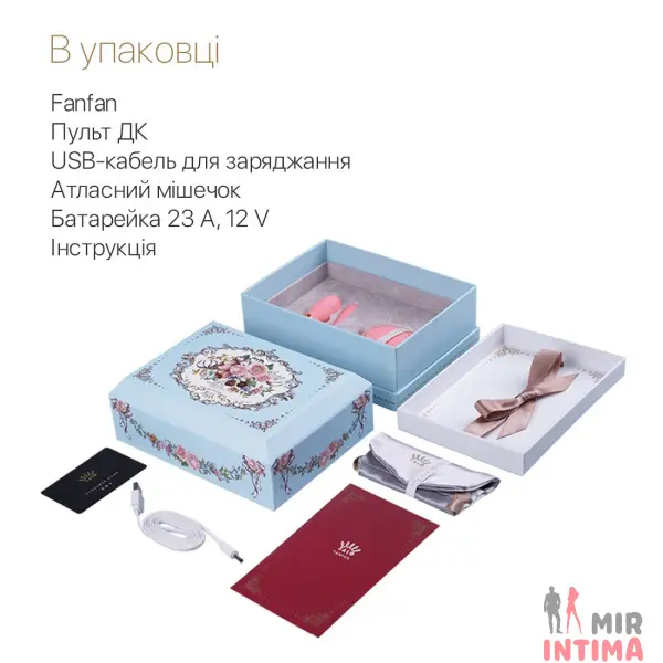 Смартвибратор для пар Zalo Fanfan, 8,4 см, силикон - 23