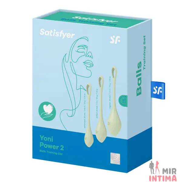 Набор йони бусин Satisfyer Yoni Power 1 - 10 Набор йони бусин Satisfyer Yoni Power 1 - 10