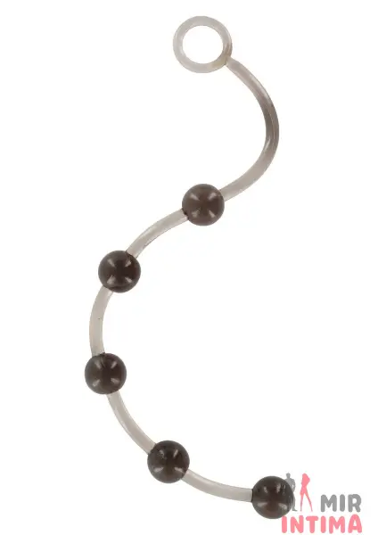 Анальные шарики Jumbo Thai Beads, черные - 1 Анальные шарики Jumbo Thai Beads, черные - 1