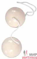 Вагинальные шарики Duoballs, белые