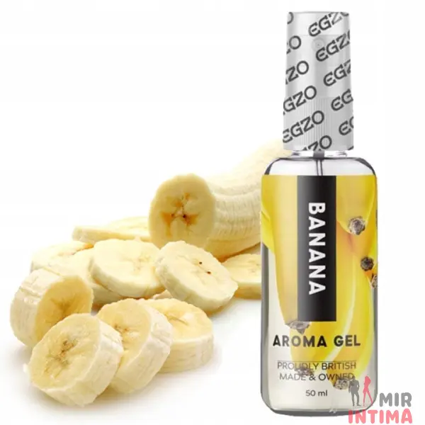 Оральный лубрикант со вкусом банана "EGZO AROMA", 50 мл - 3 Оральный лубрикант со вкусом банана "EGZO AROMA", 50 мл - 3