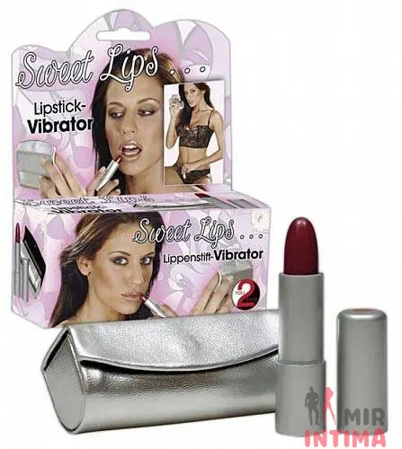 Маленький-женский-вибратор-Мини-вибратор в виде помады Sweet Lips, 7,5x2 см