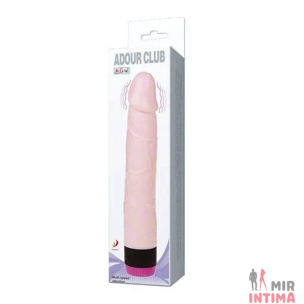 Реалистичный-женский-вибратор-Вибратор реалистик Adour club, 21,5х4 см - 1