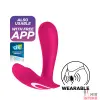 Женские-вибротрусики-Смарт-вибратор Satisfyer Top Secret Pink, 10х3см - 1