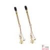 Зажимы для сосков Art of Sex - Nipple Clamps Golden Clover Зажимы для сосков Art of Sex - Nipple Clamps Golden Clover