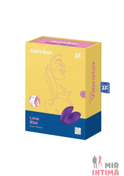 MISO7789-Женский-стимулятор-клитора - 11 Женский-стимулятор-клитора-Вибратор на палец Satisfyer Love Riot, 12 режимов - 11