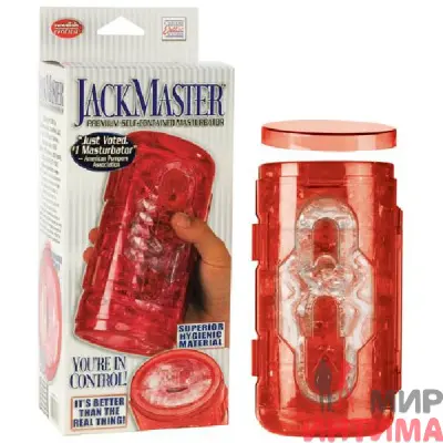 Мастурбатор JackMaster California Exotic Novelties , 18 х 8 см - 2