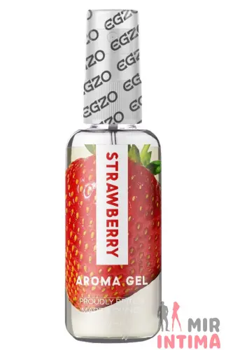 Оральный лубрикант со вкусом клубники "EGZO AROMA", 50 мл Оральный лубрикант со вкусом клубники "EGZO AROMA", 50 мл