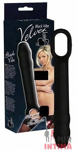 Анальный-женский-вибратор-Анальный вибратор Black Velvet, 16x3 см