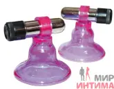 Вакуумные вибро-помпы на соски Nipple Sucker Ultraviolett