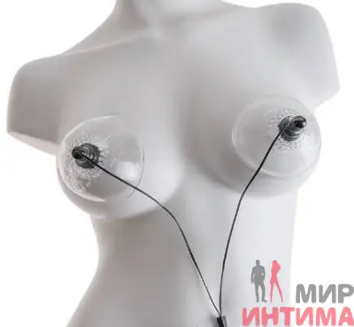 Помпы для сосков с вибрацией Fetish Fantasy Spinning Nipple Stimulators