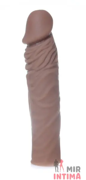 Удлиняющая насадка Boss Series - Perfect Sleeve Mulatto, 7см - 2 Удлиняющая насадка Boss Series - Perfect Sleeve Mulatto, 7см - 2